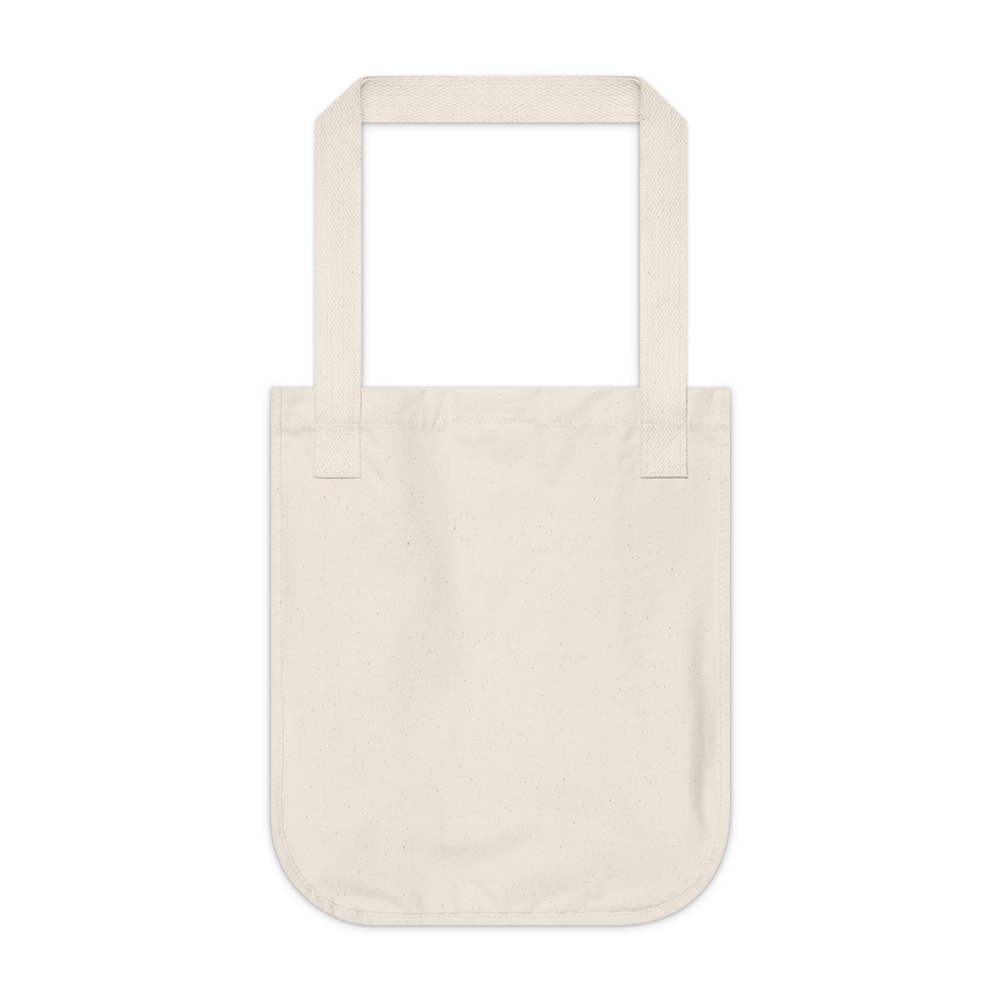 South Indian Kolam Art Organic Canvas Tote Bag | Traditional Folk Art Design