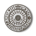 Warli Art Ceramic Coaster | Central Indian Tribal Folk Art Home Decor